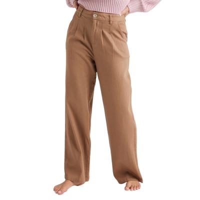 Chinohose ROXY "Attractive Light", Damen, Gr. 30(XL), beige (portabella), 100% Baumwolle, Hosen Image