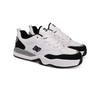 Skateschuh DC SHOES "DC Ascend S", Gr. 11,5(45), schwarz-weiß (weiß, schwarz, schwarz), 52.5% Leder, 25.2% Synthetikmaterial, 22.3% Polyester, Schuhe