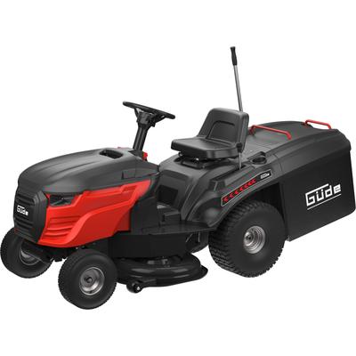 Rasentraktor GÜDE "GAR 960 T Hydrostat, mit 210-Liter-Fangsack", rot (schwarz, rot), B:105cm H:107cm L:238cm, Rasentraktoren, für große Rasenflächen bis 5000m2 Image