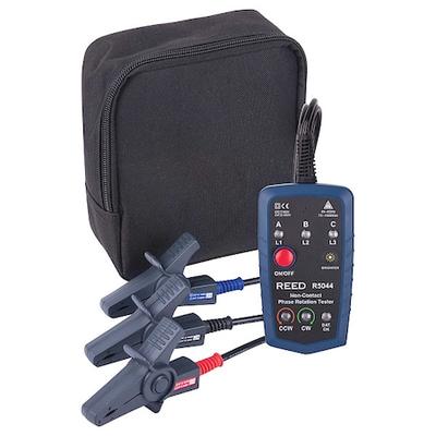 REED INSTRUMENTS R5044 Phase Rotation Tester,Non-Contact