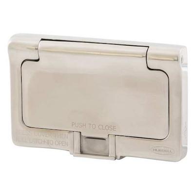 HUBBELL WIRING DEVICE-KELLEMS HBLSS264X Weatherproof Wall Plate, Number of