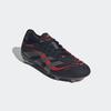 Fußballschuh ADIDAS PERFORMANCE "PREDATOR PRO FG", Gr. 40, core schwarz, grau four, lucid rot, Synthetik, sportlich, Schuhe