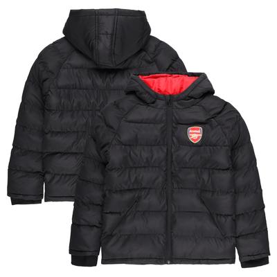 Arsenal Core Wattierte Jacke – Schwarz – Kinder Image