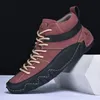 Mode Herren High Top Sneakers Große Größe 38-48 Bequeme Outdoor Männer Plattform Schuh Nicht Slip Leder Mann Casual schuhe Chaussures Homme
