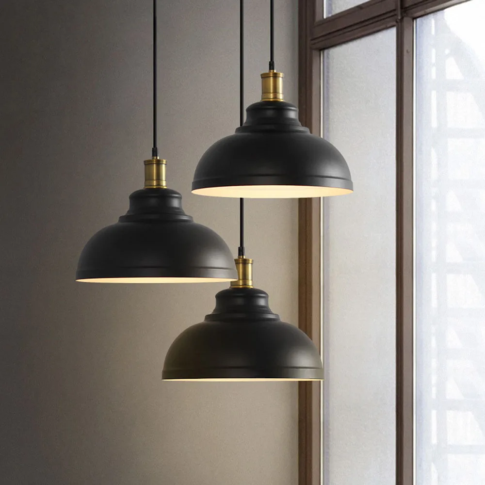 Vintage Pendel leuchten moderne Retro Industrie lampe hängende Beleuchtung nach Hause Wohnzimmer Küche Insel Dekor Lampen schirm Leuchte