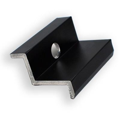 FeuerAnker Endklemme für PV Module 30 mm schwarz PV Halterung Solar Aluminium 0% nach §12 Abs. 3 Image