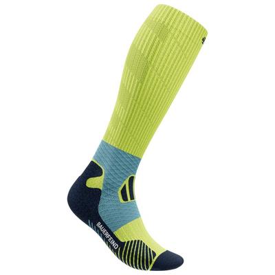 Bauerfeind Sports - Trail Run Compression Socks - Laufsocken 42-45 - S: 31-36 cm | EU 42-45 grün
