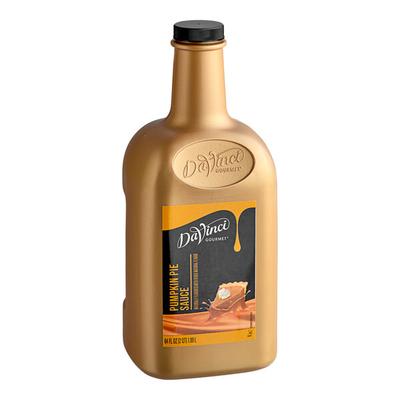DaVinci Gourmet Pumpkin Pie Flavoring Sauce 64 fl. oz. - 6/Case