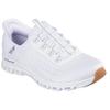 Slip-On Sneaker SKECHERS "GLIDE-STEP-TRANQUILITY", Damen, Gr. 41, schwarz-weiß (weiß, schwarz), Textil, sportlich, Schuhe, Slipper, Freizeitschuh mit Slip-Ins Technologie