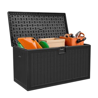 Moasis 150/230 Gallon Water Resistant Resin Lockable Deck Box