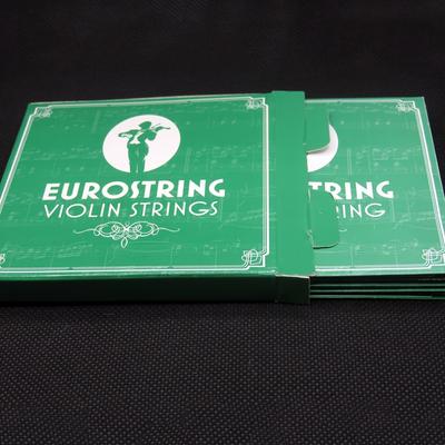 TEMU Violin Strings 4/4 Full Set, Full Set And D, , Deep And Powerful Tone, Alloy Wound Strings Suitable For Beginners