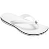 Zehentrenner CROCS "Crocband™ Flip", Damen, Gr. 36, weiß, Croslite, sportlich, Schuhe, Badeschuh, Sommerschuh, Sandale mit Fußbett