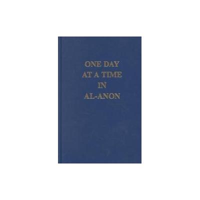 One Day at a Time by Al Anon (Hardcover - Large Print)