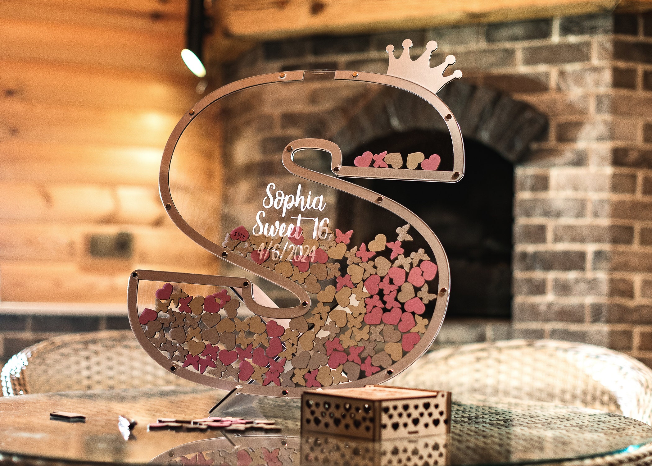 Libro degli ospiti Quince, Libro degli ospiti Letter, Libro degli ospiti Sweet 16, Sweet Sixteen, Libro degli ospiti 15o compleanno, Libro degli ospit