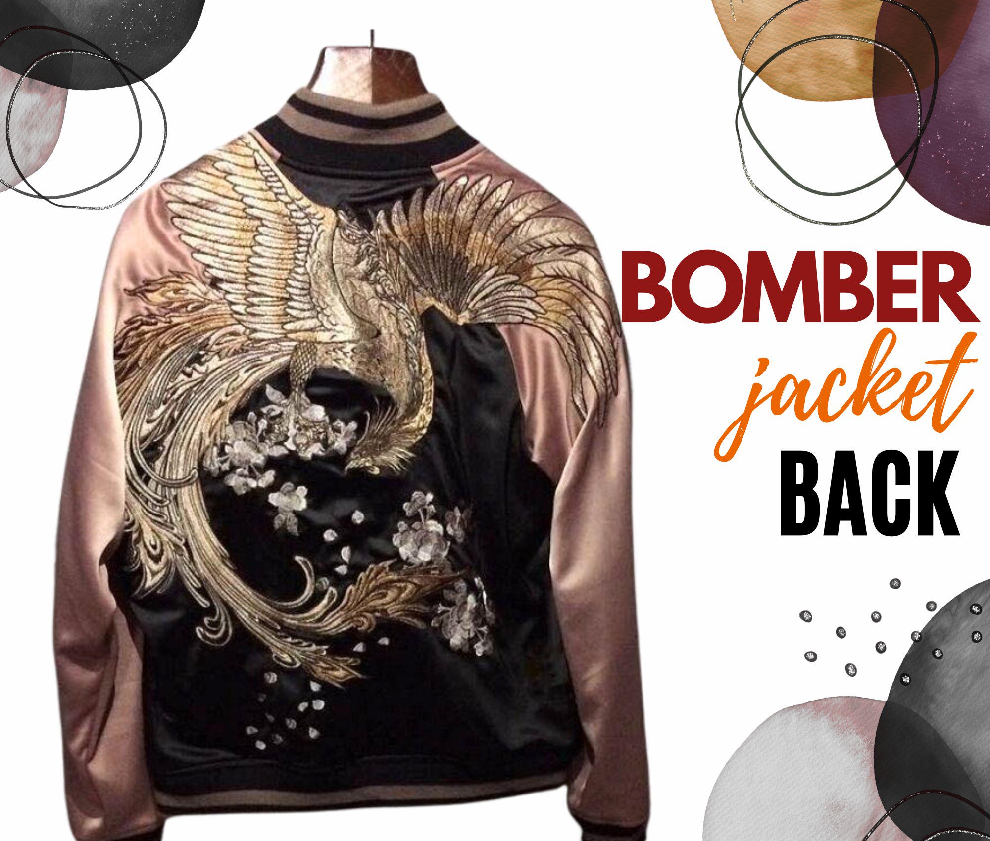 Giacca alla moda coreana, bomber Sukajan, bomber da corsa, giacca ricamata Y2k, giacche ricamate Sukajan, regalo Y2k per lui