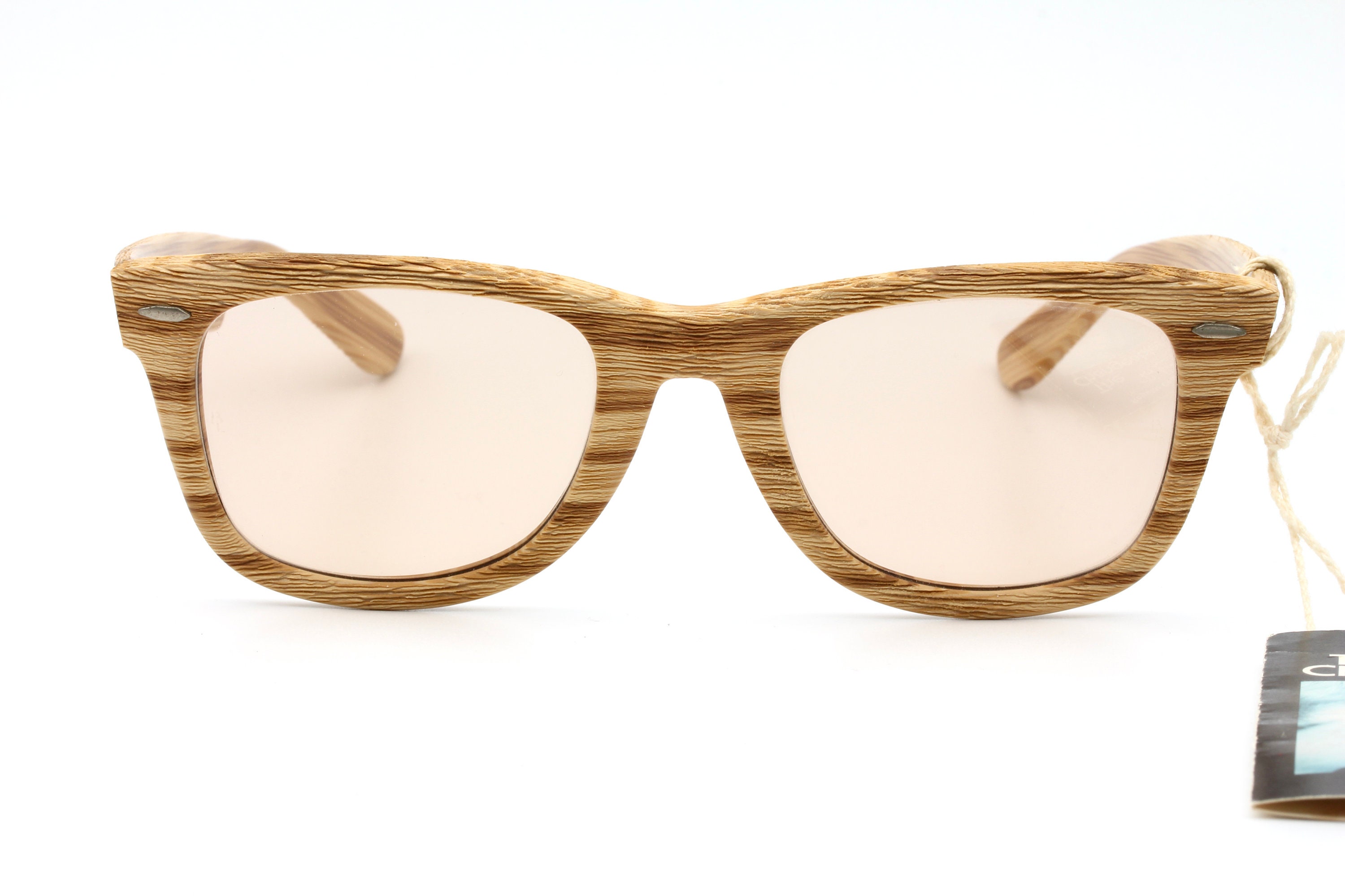 Ray Ban B&L wooden Wayfarer 50 22 Changeables vintage sunglasses made in the USA 80's - new old stock