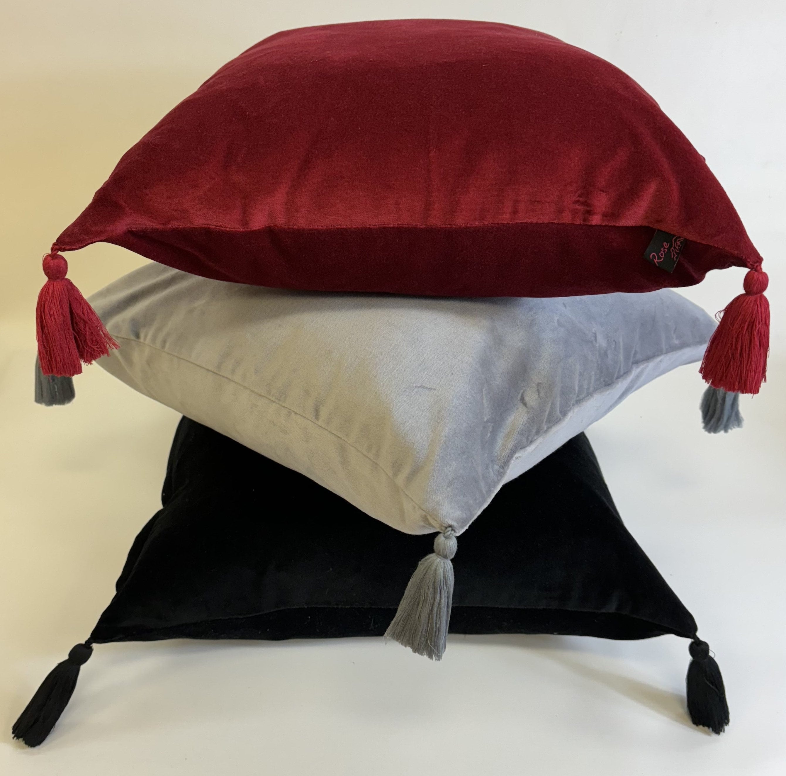 Copricuscino in velluto con nappe, cuscino sparso, cuscini decorativi, cuscino decorativo, cuscino decorativo, cuscino in velluto morbido, cuscino qua
