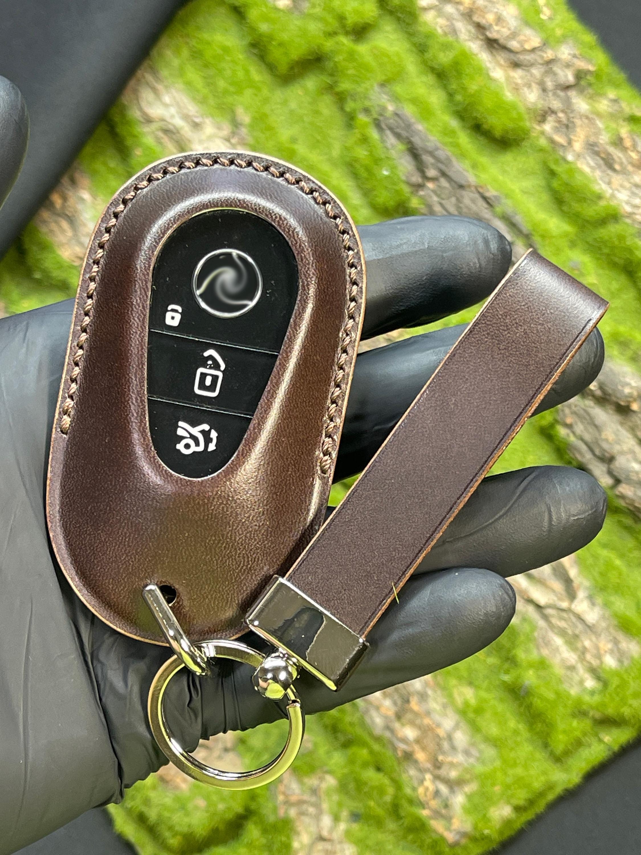 Custodia per chiave auto Classe S, portachiavi Benz, custodia in pelle per chiave auto, custodia per chiave telecomando, custodia per chiave auto, cus