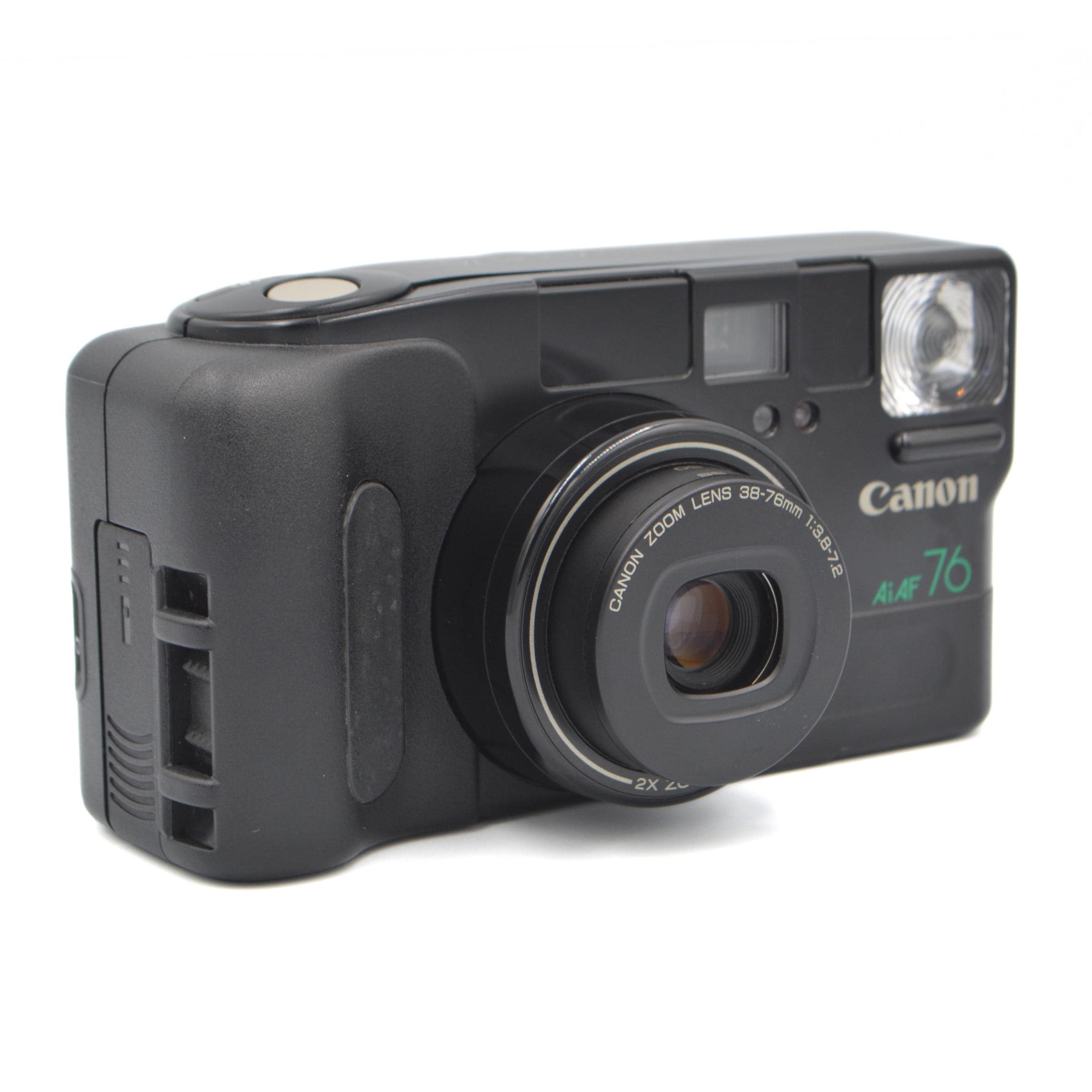 Fotocamera compatta Canon Autoboy da 35 mm, punta e scatta, testata e funzionante, pellicola da 35 mm, fotocamera vintage anni '90, Canon Lomo.