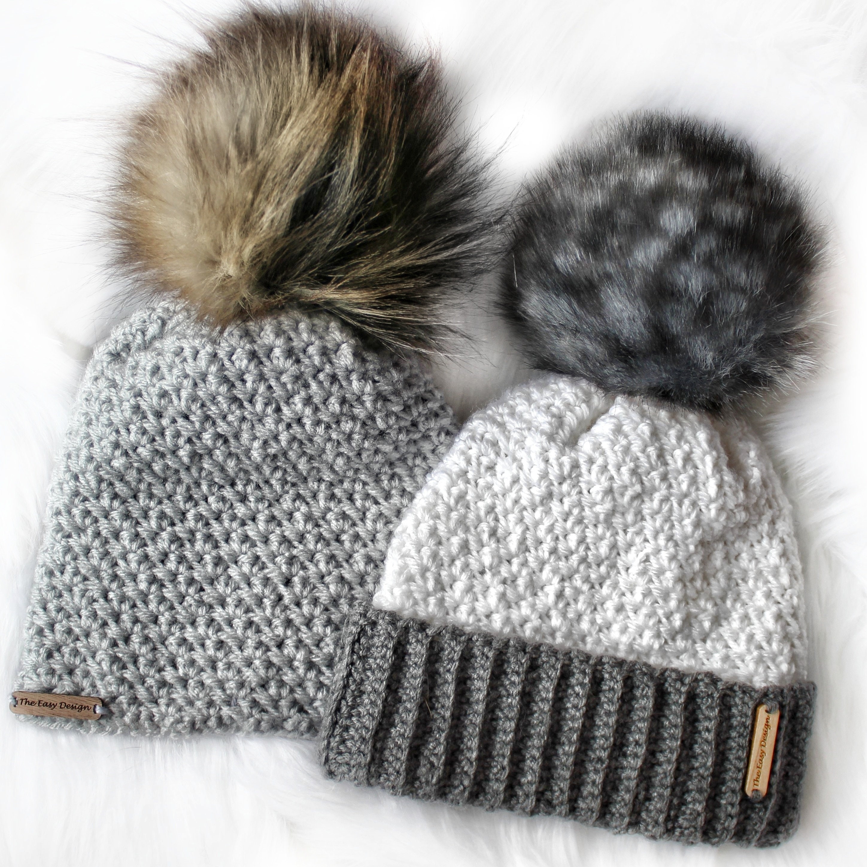 Schema all'uncinetto facile - Cappello all'uncinetto - Schema per berretto TOPAZ - Schema per berretto all'uncinetto PDF - Berretto all'uncinetto con