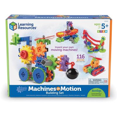 Learning Resources LER9227 Building Set, Machines in Motion, 11