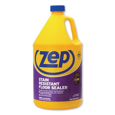 Zep Inc. ZUFSLR128CT Stain Resistant Floor Sealer, Unscented, 1 gal, 4/Carton - Case of 4 ZPEZUFSLR128CT