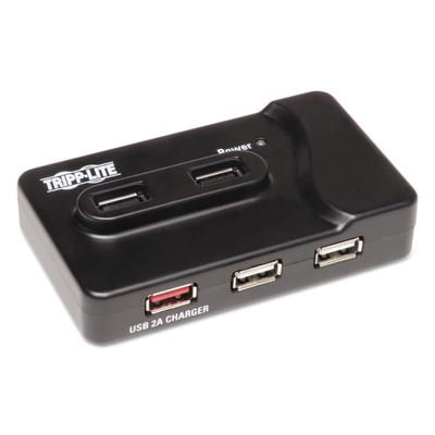 Tripp Lite U360412 USB 3.0 SuperSpeed Charging Hub, 6 Ports, Black