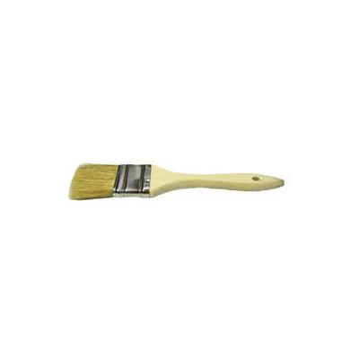 Weiler Chip & Oil Brushes, 3 in wide, 1 1/2 in trim, White China, Wood handle (804-40183)