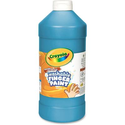 Crayola 551332042 Washable Finger Paint, 32oz., Blue