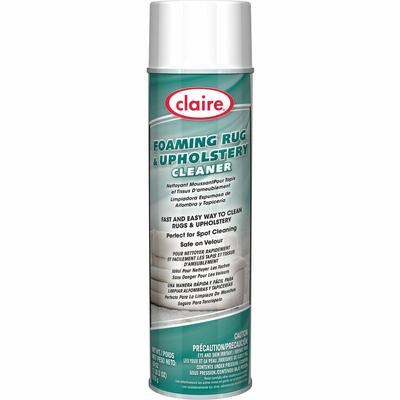 Claire CL869CT Foaming Rug/Upholstery Cleaner, Foam Spray, 18 fl oz (0.6 quart), Ammonia Scent, Colorless - Case of 12 CGCCL869CT