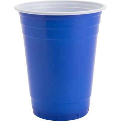 Genuine Joe 11250 Party Cups, 16oz., Blue - Pack of 50