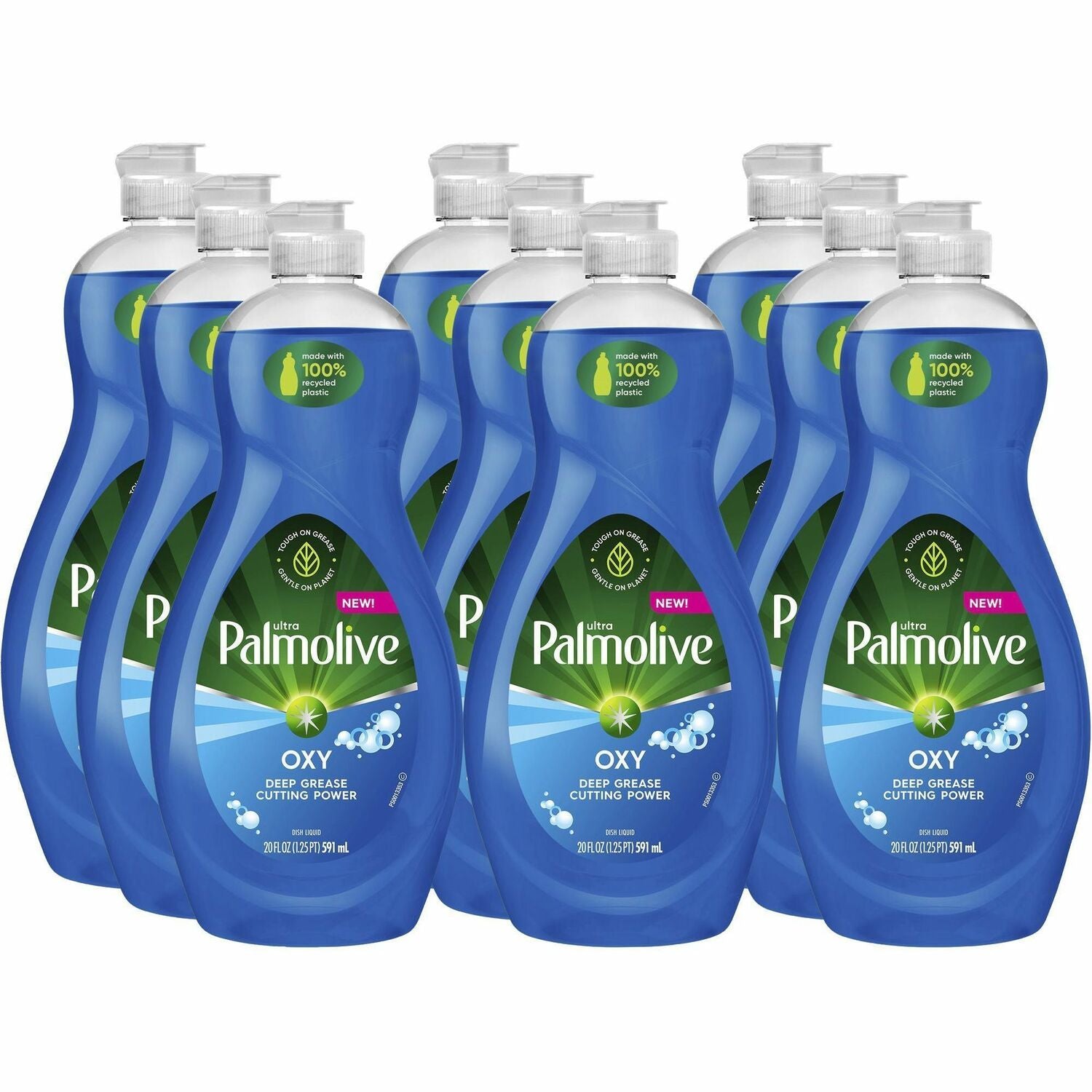 Palmolive US04229ACT Ultra Dish Soap Oxy Degreaser - Concentrate Liquid - 20 fl oz (0.6 quart) - 9 / Carton - Case of 9 CPCUS04229ACT