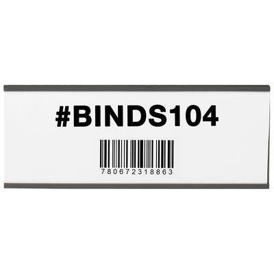 3 x 6" Magnetic C-Channel Cardholders, Case Of 25 (LH198)
