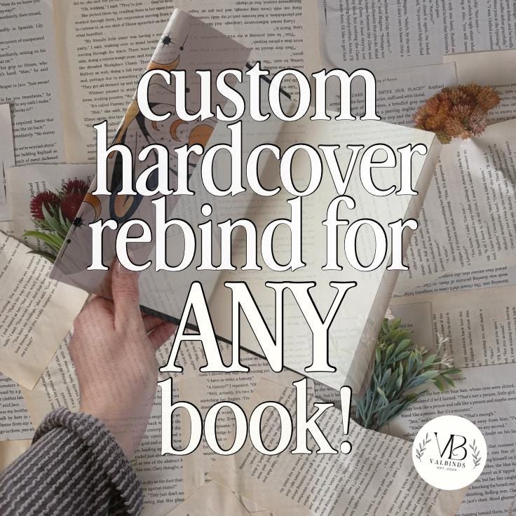 Rilegatura personalizzata di libri con copertina rigida: da brossura a copertina rigida, edizione speciale, rilegatura per QUALSIASI libro!