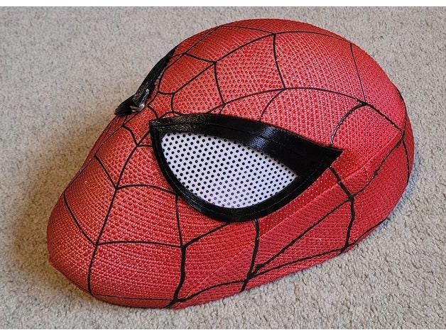 Spider-Man Face shell casco V3 + Lenti File di stampa 3D di alta qualità Modello STL 3D Cosplay File STL di stampa digitale per Cosplayer STL
