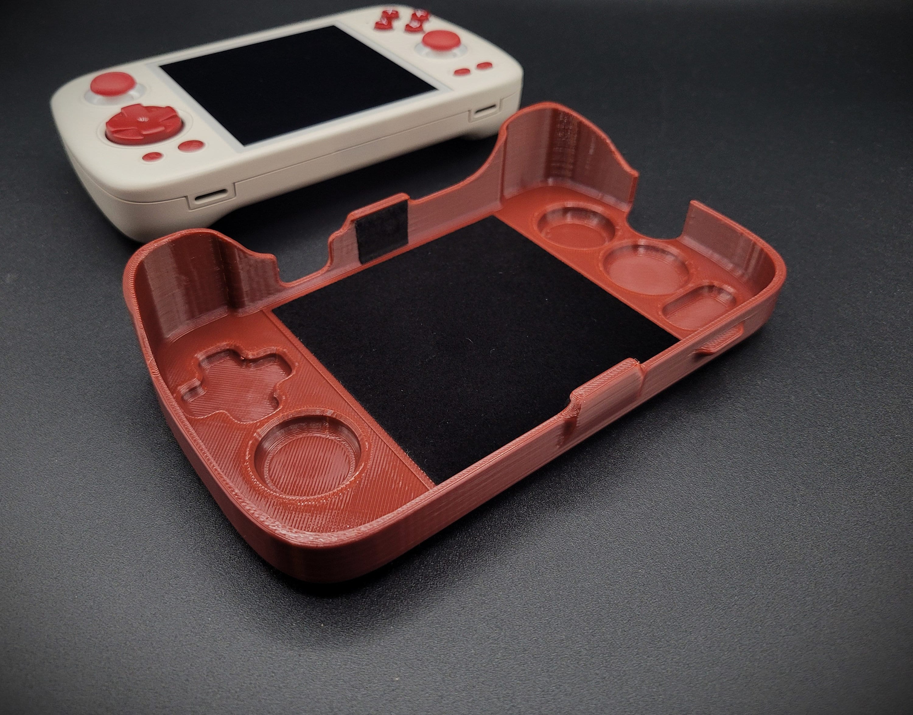 "Copertura protettiva a clip Anbernic RG \"Cube\" Clipshield (NON per il modello \"XX\")"