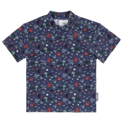 Sterntaler - Kid's Badeshirt Kurzarm Unterwasser - Lycra Gr 80 blau Image
