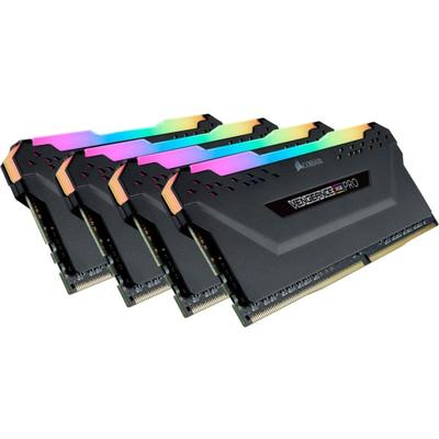 Corsair Vengeance Rgb Pro 128Gb Ddr4 Sdram Memory Module Kit - For Motherboard - 128 Gb (4 X 32Gb) - Ddr4-3600/pc4-28800 Ddr4 Sdram - 3600 Mhz - Cl18 - 1.35 V - Non-Ecc