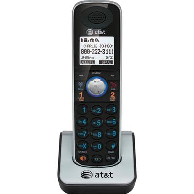 At&t Tl86009 Dect 6.0 Accessory Handset For At&t Tl86109, Black - Cordless - Headset Port - Silver