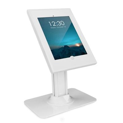 Mount-It! Anti-Theft Tablet Countertop Stand For Ipad/ipad Air/ipad Pro, 5-1/4"h X 9-3/4"w X 14"d, White
