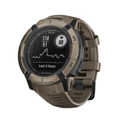 Garmin Instinct 2X Tactical Edition Solar Smart Watch, Coyote Tan