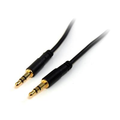 Startech.com 3 Ft Slim 3.5Mm Stereo Audio Cable - M/m - Easily Connect An Ipod Or Other Mp3 Player To A Car Stereo