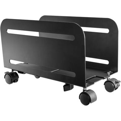 Tripp Lite Mobile Cpu Caddy For Computer Towers - Adjustable, Locking Casters, Black - 22.05 lb Capacity - 4 Casters - Steel - 8.2" X 4.1" X 5"