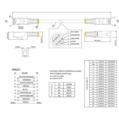 Startech.com 15 Ft Black Cat6A Shielded Patch Cable - Cat6A Ethernet Cable - 15 Ft Cat 6A Stp Cable - Snagless Rj45 - Long Ethernet Cord