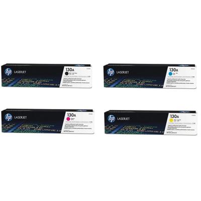 Hp 130A 4-Color Black/cyan/magenta/yellow Toner Cartridges, Pack Of 4 Cartridges, Hp130Aset-Od