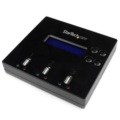 Startech.com 1:2 Standalone Usb Duplicator & Eraser - Flash Drives - Taa Compliant - Usb 2.0 Memory Stick Duplicator Eraser