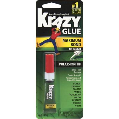 Krazy Glue, Advanced Formula Gel, Clear, .14 Oz