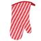 Better Houseware Striped Oven Mitt, 1 Size, Red