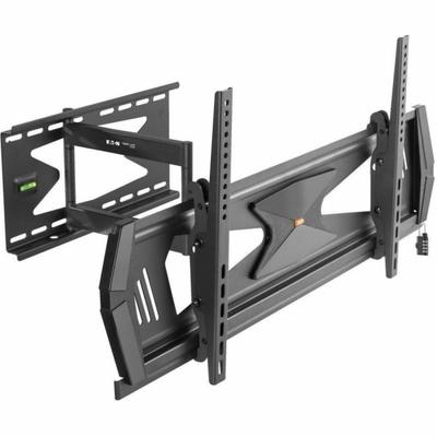 Tripp Lite Heavy-Duty Full-Motion Security Tv Wall Mount For 37" To 80", Flat Or Curved, Ul Certified - Bracket - For Lcd Tv - Steel - Black
