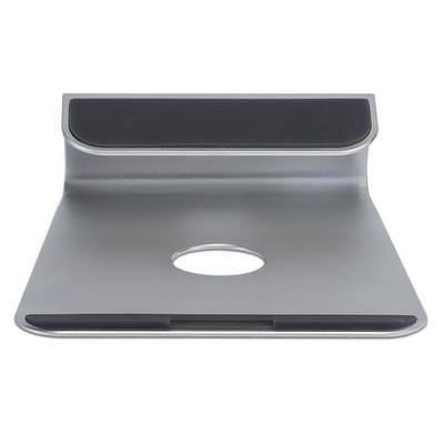 Mount-It! Tilted Laptop Riser For Macbook And Ipad Pro, Silver, Mi-7273